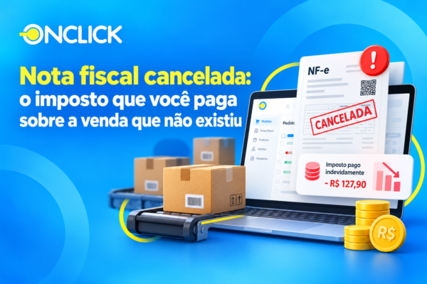 Nota fiscal cancelada